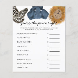 Safari gissar Pris Höger babykläder