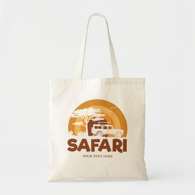 Safari-handväska Tygkasse (Framsidan)