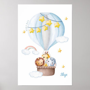 Safari Himmel Dreamers Anpassade Poster