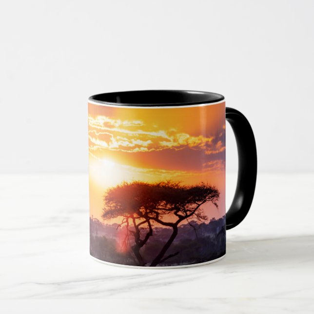 Safari i Serengetis nationalpark Mugg (Framsida höger)