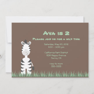 Safari-inbjudan Inbjudningar