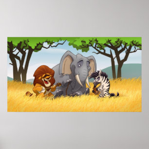 Safari Jug Band Poster