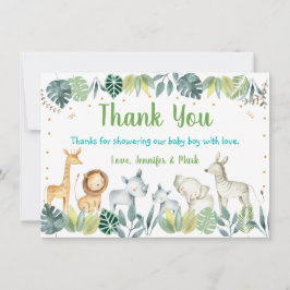 Safari Jungle Baby Shower Tack