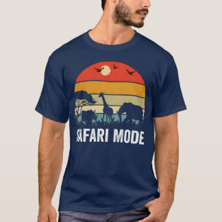 Safari-läge Zoo Safari Djur Vilda djur Djur pojke T Shirt