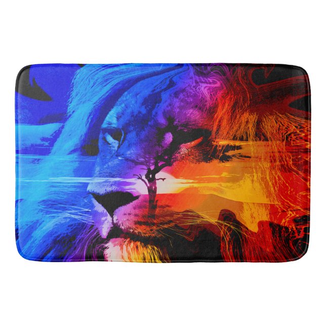 Safari Lejon Dream Bath Mat Badrumsmatta (Framsidan)