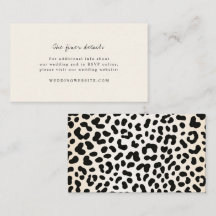 Safari Leopard Print Gepardfläckar