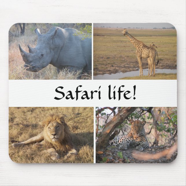 Safari Life Mouse Pad Musmatta (Framsidan)