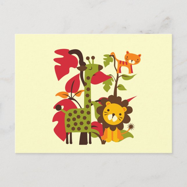 Safari Life Vykort (Framsida)