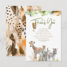 Safari Little Animals Jungle Tack