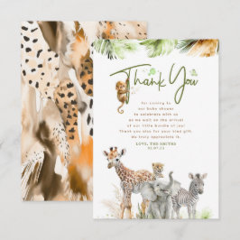 Safari Little Animals Jungle Tack