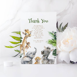 Safari Little Animals Jungle Tack