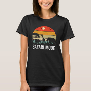Safari Mode Zoo Kids Safari Animal Wildlife Anima T Shirt