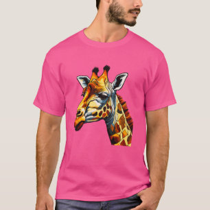 Safari Night, Zoo Animal, Giraffe Djur älskare De T Shirt