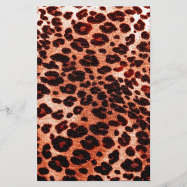 safari orange Art Brevpapper (Framsida)