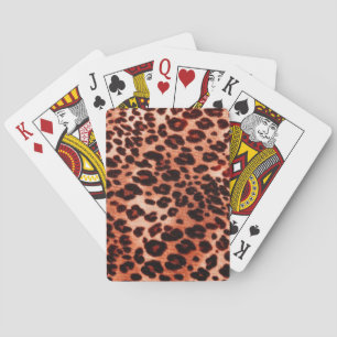 safari orange Art Casinokort