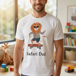 Safari Pappa Rolig Fars Dag T-Shirt 