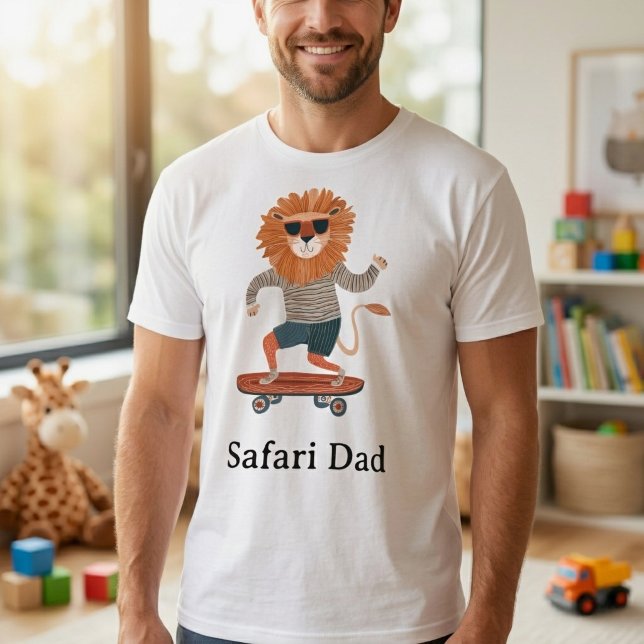 Safari Pappa Rolig Fars Dag T-Shirt  (Skapare uppladdad)