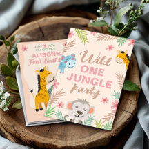 Safari Party för Little One, 1:a födelsedag