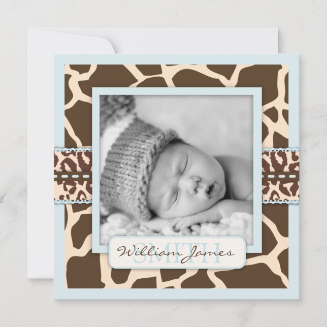 Safari Pojke Meddelande Torg (Framsida)