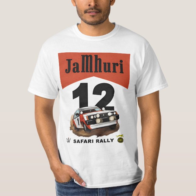safari rally,st185 t shirt (Framsida)