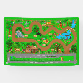 Safari Road for Cars 2 1/2' x 4'