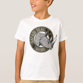 Safari Seal Rhino Edition T Shirt