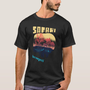 Safari Serengeti National Park Afrika Tanzania Big T Shirt