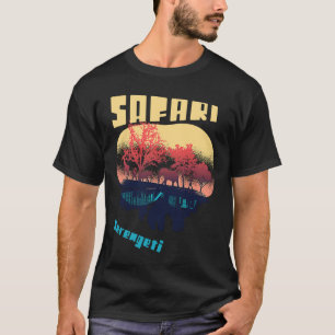 Safari Serengeti National Park Afrika Tanzania Big T Shirt
