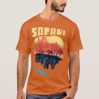 Safari Serengeti National Park Afrika Tanzania Big T Shirt