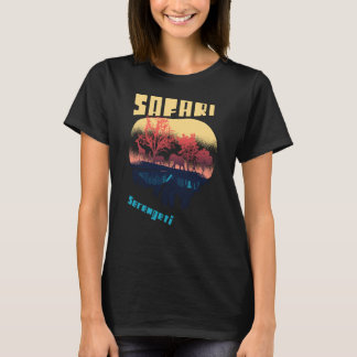 Safari Serengeti National Park Afrika Tanzania Big T Shirt
