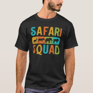Safari Squad African Animal Family Vacation Resa T Shirt