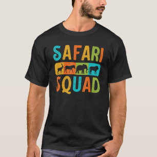 Safari Squad African Animal Family Vacation Resa T Shirt