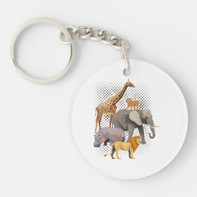 Safari Squad African Safari Animals Funny Zoo Anim (Framsidan)