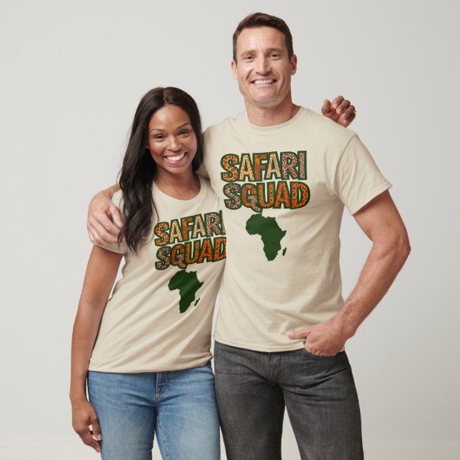 Safari Squad, African Safari Gift T Shirt (Unisex)