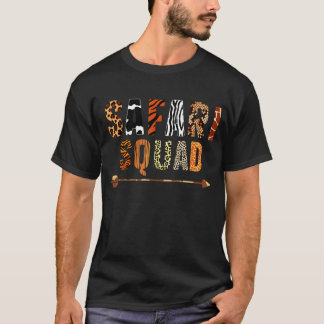 Safari Squad Afrika Sommar Hej Sommarvagn T Shirt