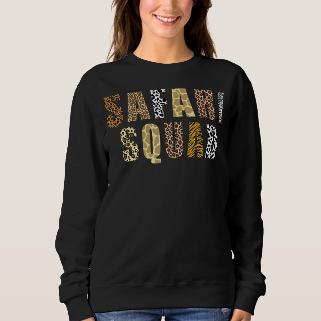Safari Squad Family Matching Sommarvinning 1 T Shirt (Framsida)
