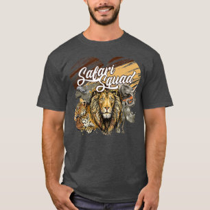 Safari Squad Vi Kärlek vår Tour Guide Wildlife Tou T Shirt