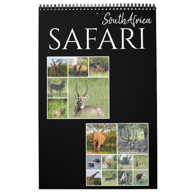 safari sydafrikansk 2026 kalender (Omslag)