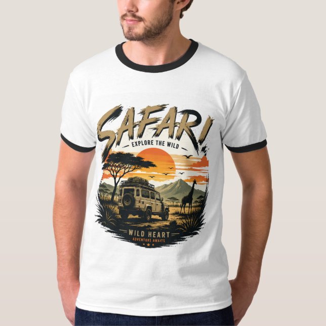 Safari T-Shirt (Framsida)