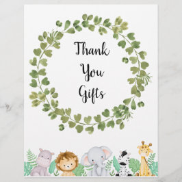 Safari Tack Gifts Poster