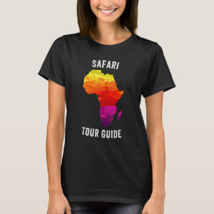 Safari Tour Guide Afrika Safari Tourist Vacation C T Shirt