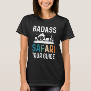 Safari Tour Guide Nature Fanatic Jungle Safari T Shirt