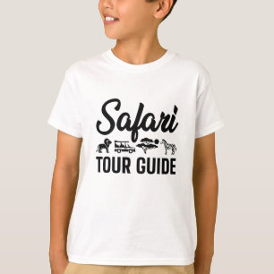 Safari Tour Guide T Shirt