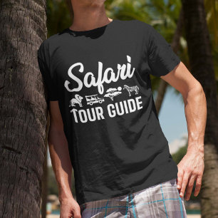 Safari Tour Guide T Shirt