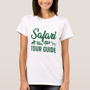 Safari Tour Guide T Shirt