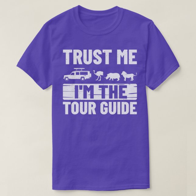 Safari Tour Travel Guide Afrika Safari to T Shirt (Design framsida)