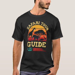 Safari Travel Ladder Animal Zoo Vild Afrika Rhino T Shirt