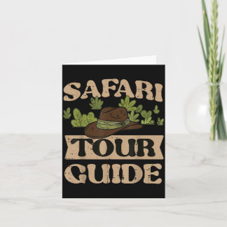 Safari Turledare Kostym Djungel Zoo Vilda Djur Män Kort