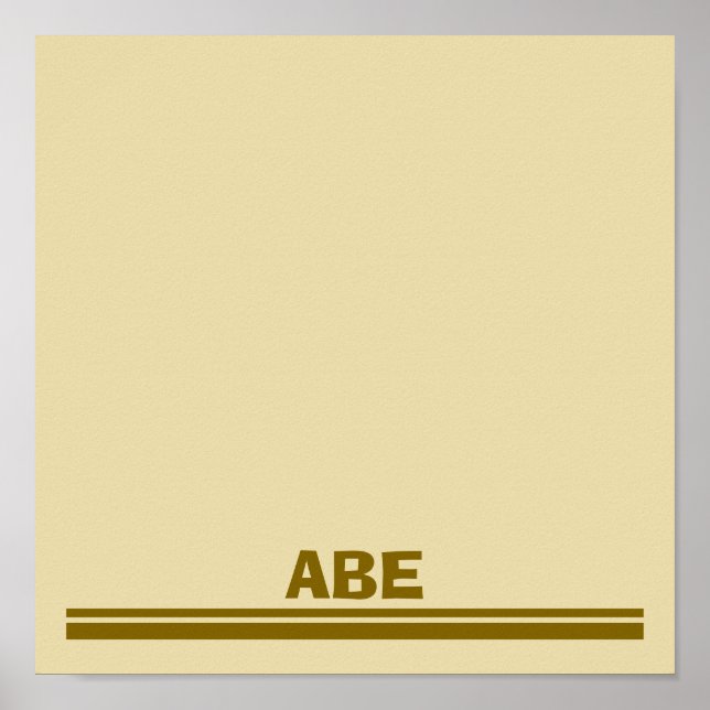 Safari upsherin bordstablett poster (Framsidan)