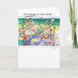 "Safari"-Vänskap Kort